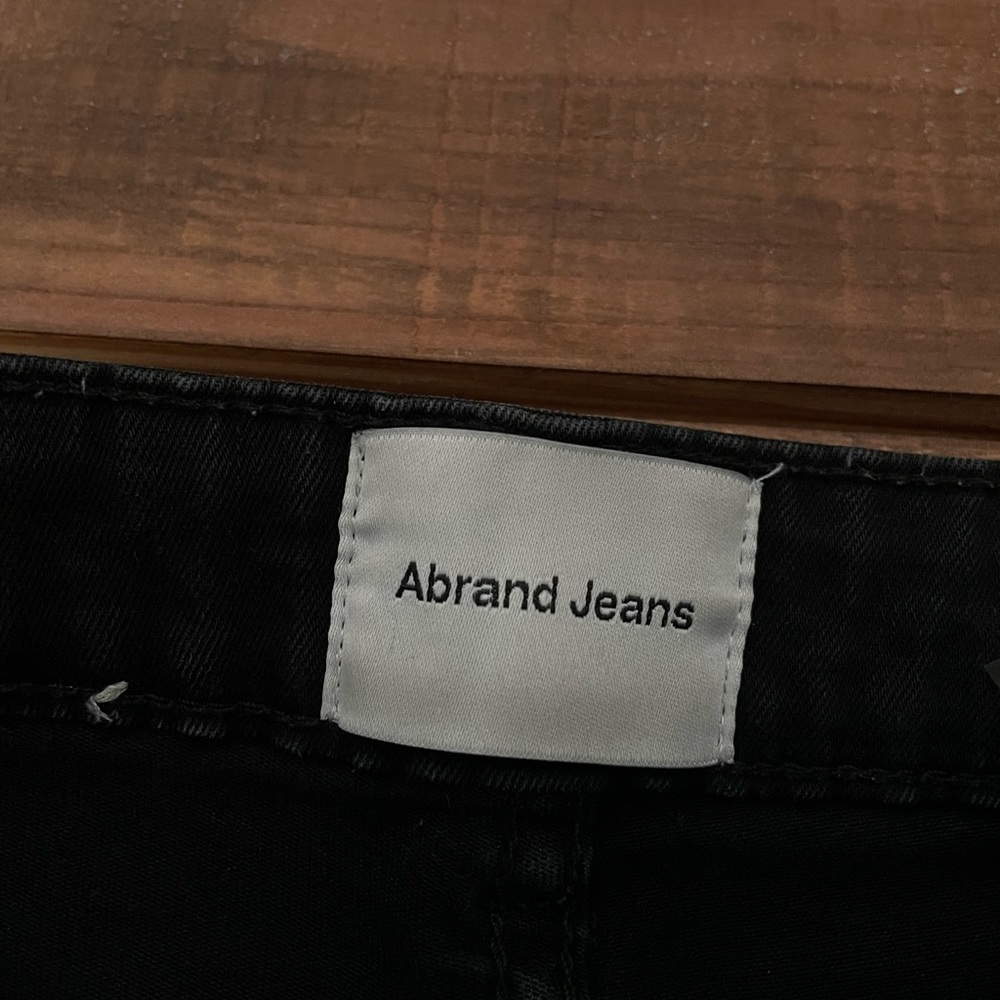Princess Polly Abrand High Waist Black Skinny Jean